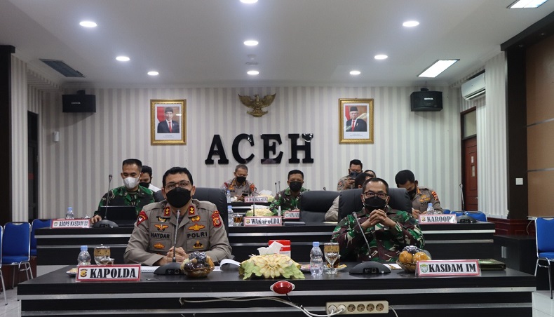 7 Wilayah di Aceh Zona Merah, Kapolda Dorong Jajaran Vaksinasi 27.000 Warga dalam Sehari