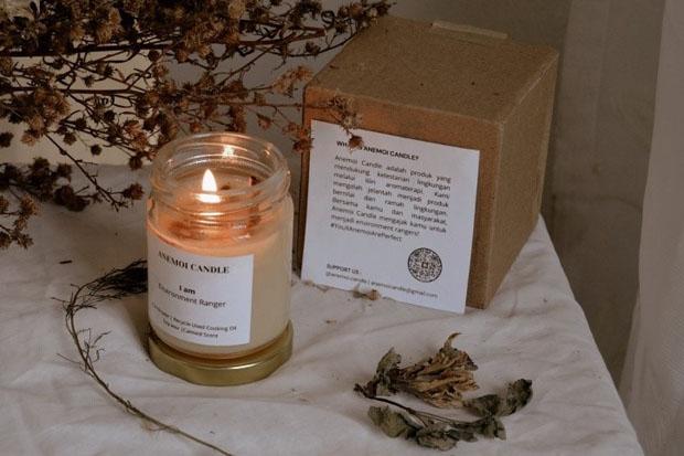 Keren, 3 Mahasiswa Unsoed Ini Ciptakan Lilin Aromaterapi dari Jelantah