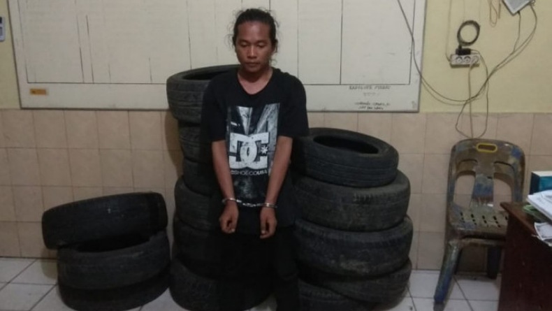 Polisi Tangkap Pencuri Toko Onderdil di Langkat, 2 Pelaku Masih Buron