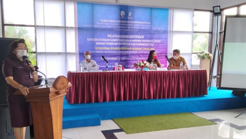 Tingkatkan Keahlian Lulusan Kejuruan, Pelatihan dan Sertifikasi Digelar di Tomohon