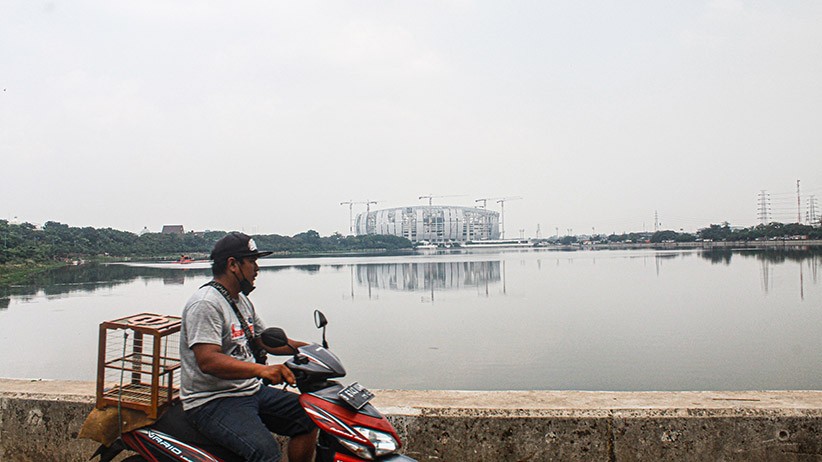 Melihat Pembangunan Jakarta International Stadium dari Danau Cincin - Bagian 2
