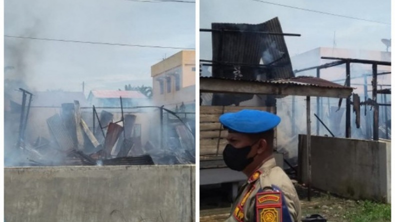 Kebakaran di Langkat, 1 Rumah Warga Ludes Dilalap Api