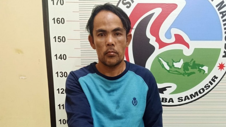 Sembunyi di Belakang Sekolah, Pria Simpan Sabu Ditangkap Polres Toba