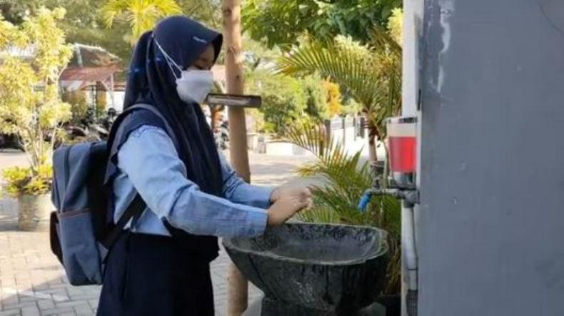 Pembelajaran Tatap Muka di Boyolali, Siswa Semangat Datang ke Sekolah 