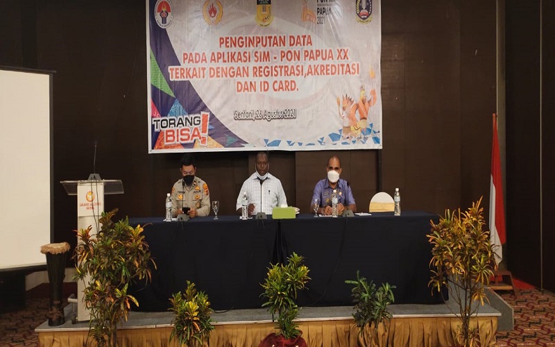 Koordinator Sub Bidang TIK Buka Penginputan Data Personalia dan Pengurus Dalam Aplikasi SIM PON