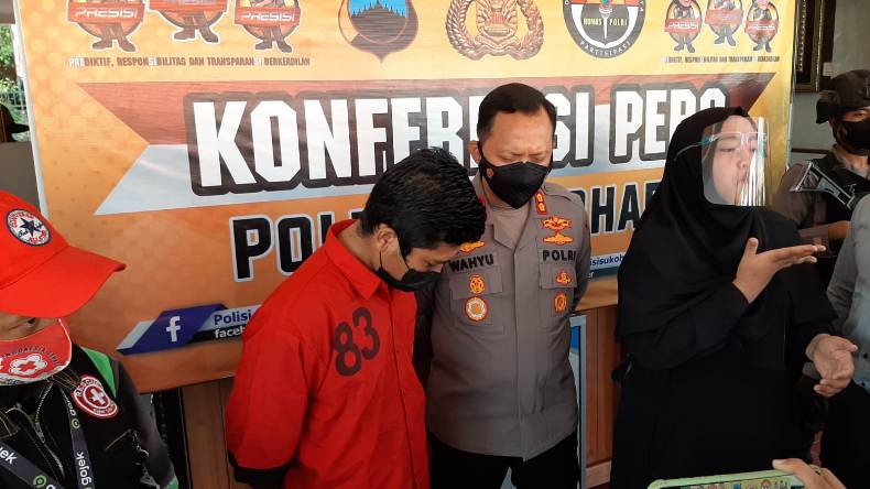Begal Ojek Online di Sukoharjo Berhasil Ditangkap Polisi 