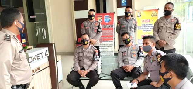Polres Buru Gelar Tes Psikologi untuk Personel Pemegang Senpi