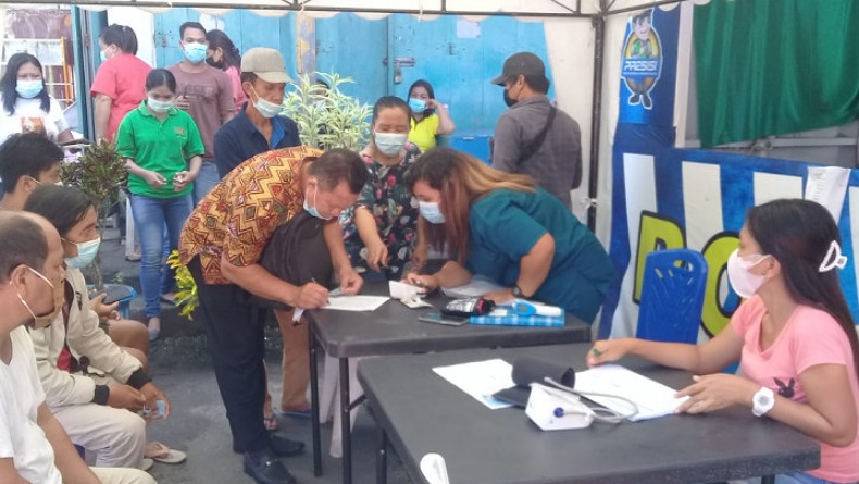 Polres Sangihe Kembali Gelar Vaksinasi Covid-19 di 3 Kecamatan