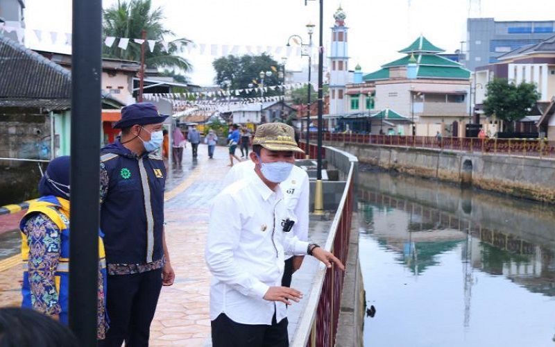 Restorasi Sungai Sekanak Selesai, Destinasi Wisata di Palembang Bertambah 