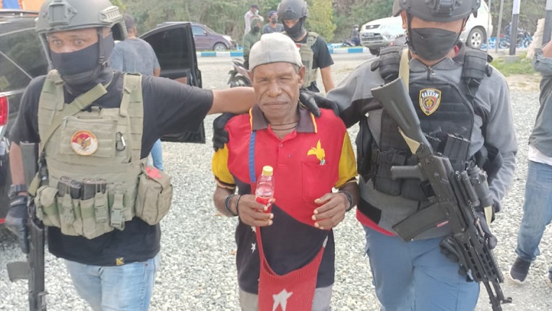  Teroris KKB Papua Ditangkap saat Hendak Naik Taksi