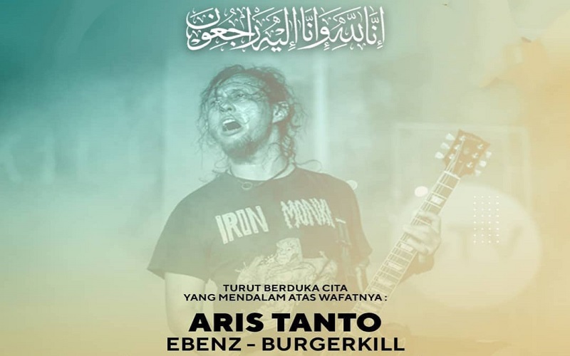 Ebenz Burgerkill Nyaris Dipukul Popor Senapan M16 saat Konser Megadeth di Medan