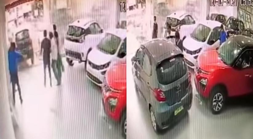 Viral Mobil Baru Diterima dari Dealer, Pemilik Salah Injak Gas Loncat dari Gedung