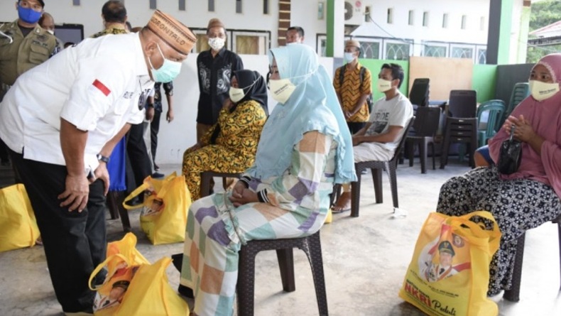 Pemprov Gorontalo Distribusi Bantuan Covid-19 kepada 2.700 Keluarga Penerima Manfaat