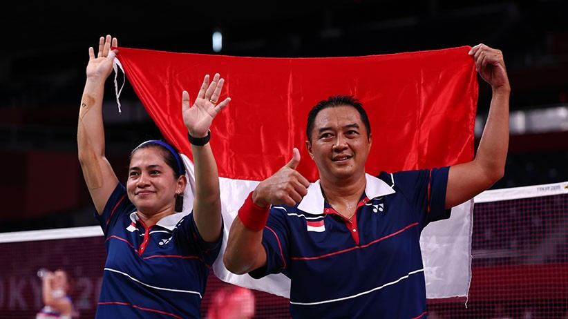 Bangga, Ganda Campuran Indonesia Raih Medali Emas Paralimpiade Tokyo 2020 - Bagian 3
