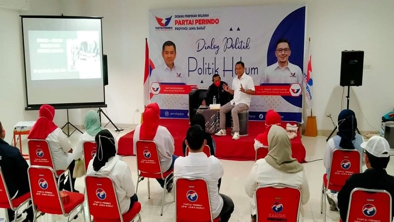 Perindo Jabar Gelar Dialog Politik, Bekali Kader Wawasan Hukum Berpolitik 