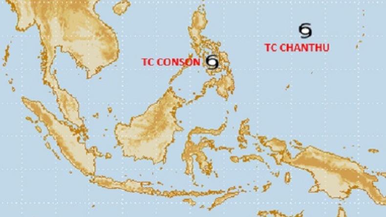 BMKG Deteksi 2 Siklon Tropis, Ini Dampaknya untuk Wilayah Sulut dan Gorontalo