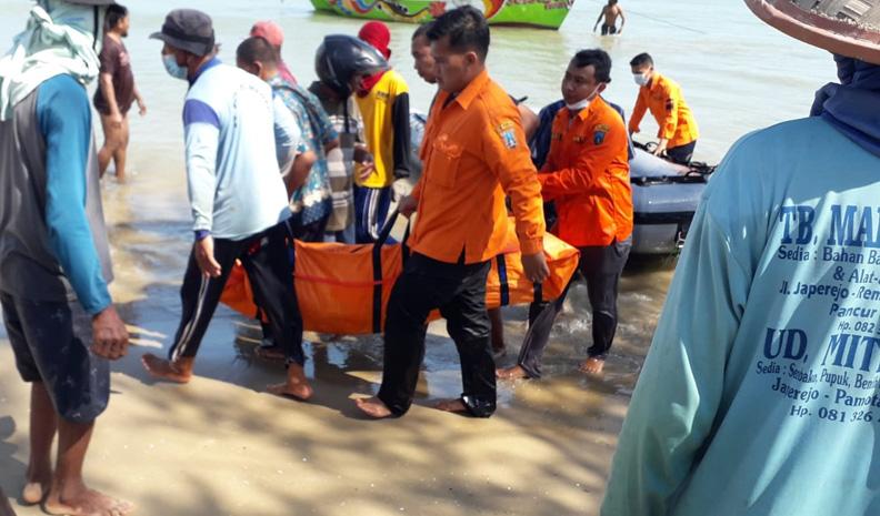 Tragis, Warga Rembang Tewas Tenggelam Terseret Ombak saat Terapi Pengobatan di Pantai