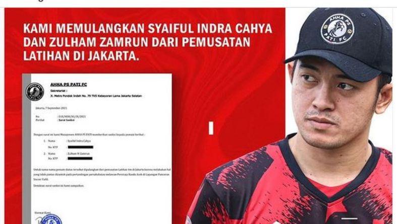 Buntut Kejadian saat Uji Coba Lawan Persiraja, AHHA PS Pati FC Pulangkan 2 Pemain 