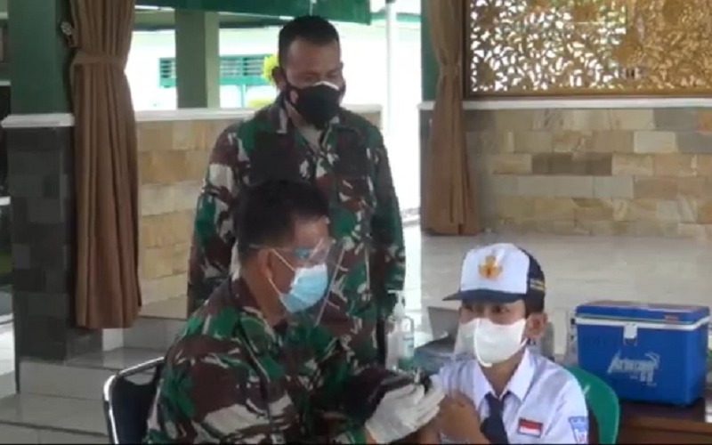 Kodim 0402 OKI Buka Layanan Vaksinasi, Target 300 Orang per Hari