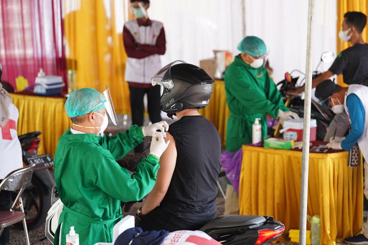 UMY Kebut Vaksinasi secara Drive Thru, 14.000 Mahasiswa Sudah Disuntik