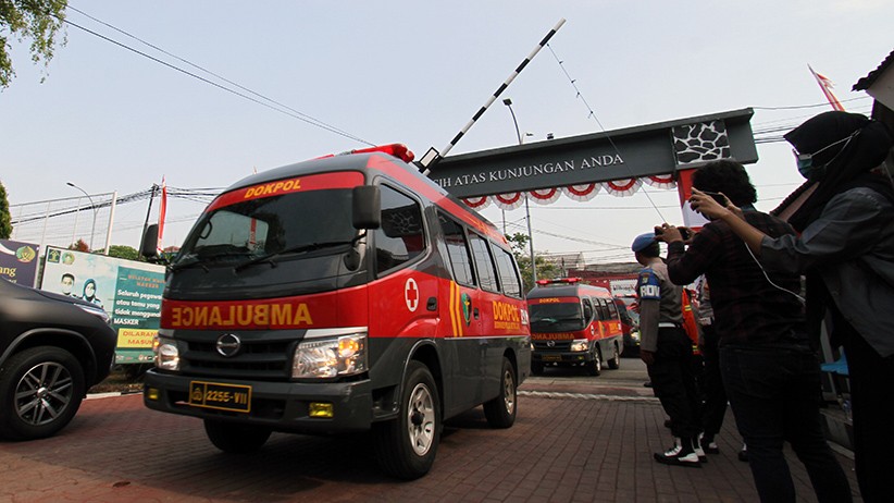 Ambulans Terus Berdatangan ke RSUD Bawa Korban Kebakaran Lapas Tangerang - Bagian 2