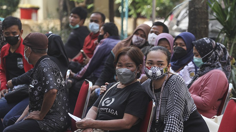 Keluarga Korban Kebakaran Lapas Tangerang Datangi Posko Ante Mortem  - Bagian 3