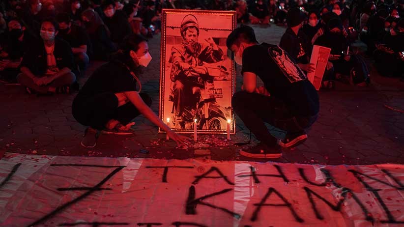 Aksi Refleksi 17 Tahun Kematian Munir - Bagian 2