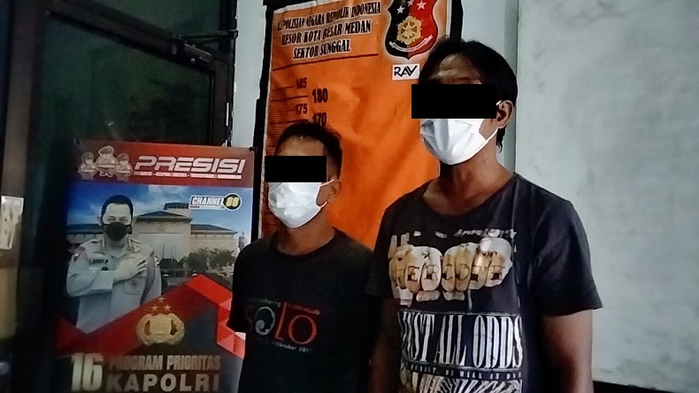 Viral Video Pemalakan Pedagang Buah di Medan, 2 Pelaku Ditangkap Polisi