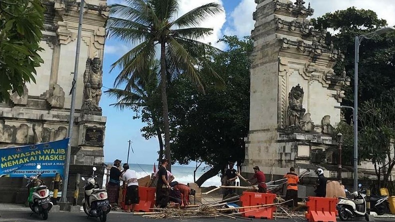 Ditutup sejak Juli, Pantai Kuta Resmi Dibuka Kembali Hari Ini
