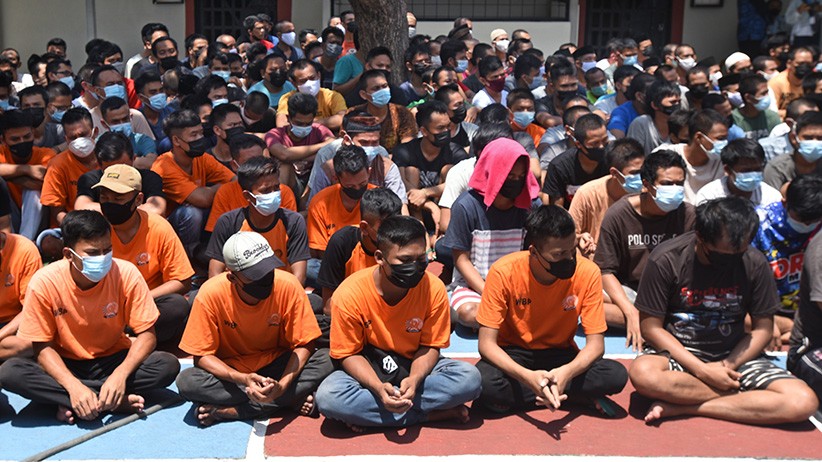 Ratusan Napi Gelar Doa Bersama untuk Korban Kebakaran Lapas Tangerang - Bagian 3