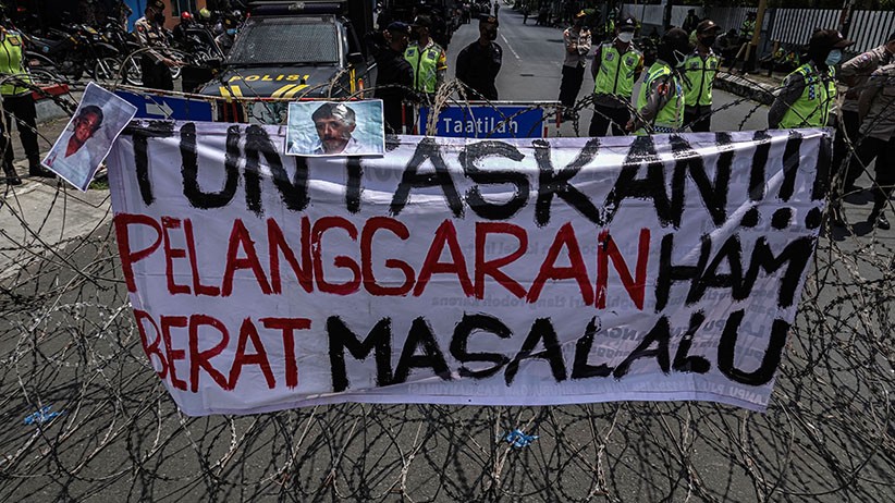 Aksi Tuntut Jaksa Agung Tuntaskan Kasus Pelanggaran HAM Berat - Bagian 2