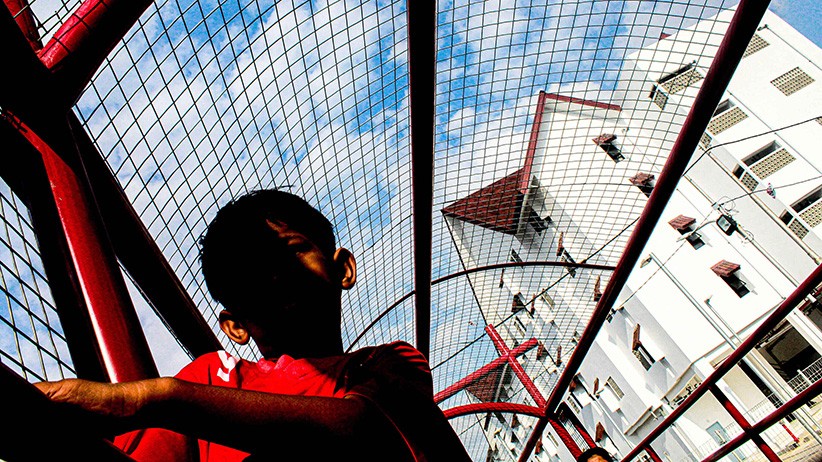 Potret Keceriaan Anak-Anak Kampung Susun Akuarium Bermain Bersama - Bagian 1