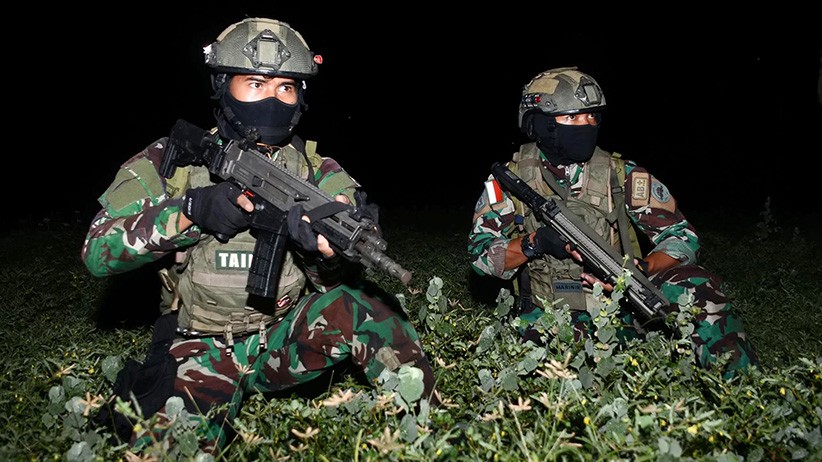 Aksi Senyap Prajurit Taifib Marinir Masuk Sarang Musuh - Bagian 3