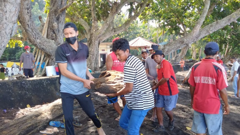 Punya Nilai Sejarah, Objek Wisata Pantai Kastela Ternate Dibenahi