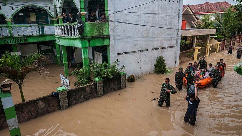 Permukiman Warga Rangkasbitung Terendam Banjir hingga 2 Meter - Bagian 2