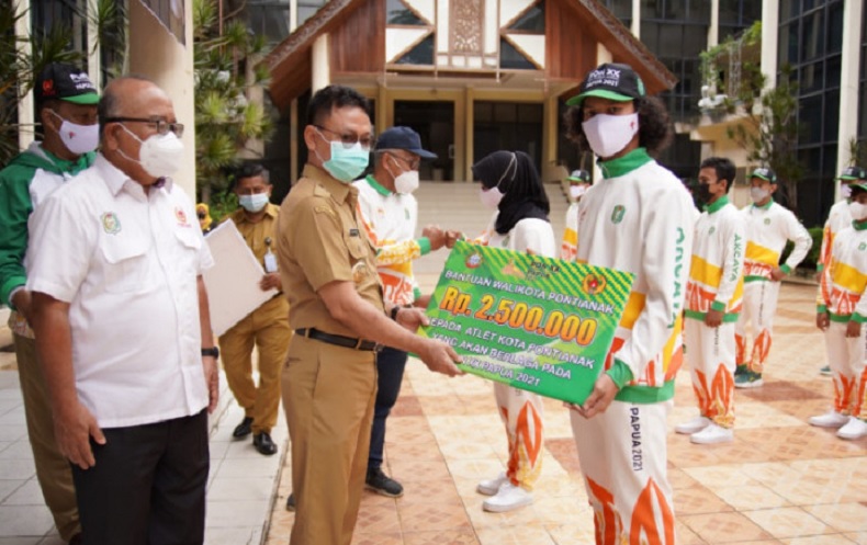 Wali Kota Pontianak Janjikan Bonus Peraih Medali PON XX Papua