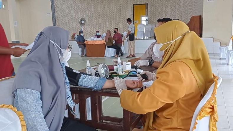 Warga Bangka Selatan Antusias Ikut Gempur Vaksin Sipayung, Ada Bonus Sembako hingga Doorprize