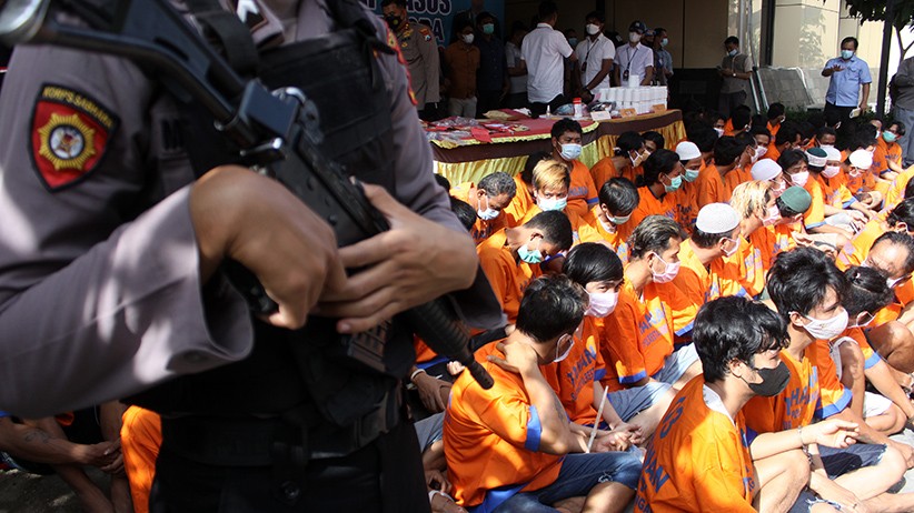 Operasi Tumpas Narkoba, 89 Tersangka Pengedar Ditangkap Polresta Sidoarjo - Bagian 1