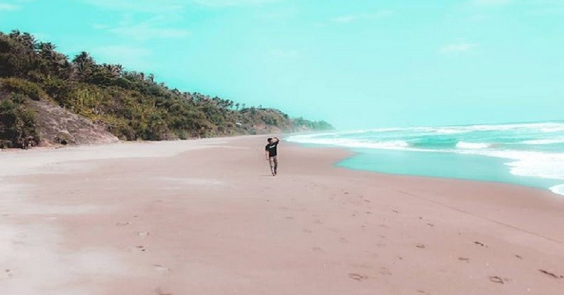 3 Wisata Pantai Di Cianjur Selatan Ada Di Sini Seperti Lagi Liburan Di