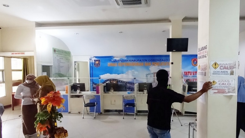 Belum Terima Gaji, Staf Honorer Disdukcapil Gorontalo Utara Mogok Kerja
