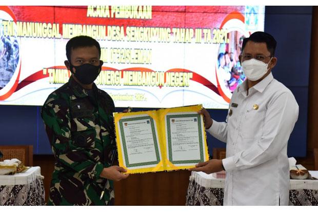  TMMD Sengkuyung Kodim Sleman Dipusatkan di Kalurahan Margomulyo