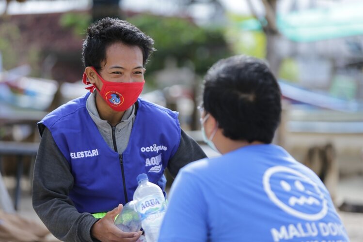 Lebarkan Sayap Kerja Sama, AQUA dan Octopus Rambah Wilayah Bandung