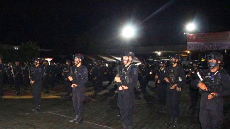 Polda Sulut Kirim 1 Kompi Pasukan Brimob Bantu Pengamanan PON XX Papua