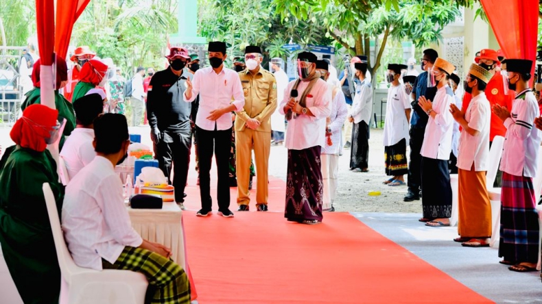 Kunjungan Presiden Jokowi Jadi Bukti Pemerintah Pusat Khawatir Penanganan Covid di Aceh