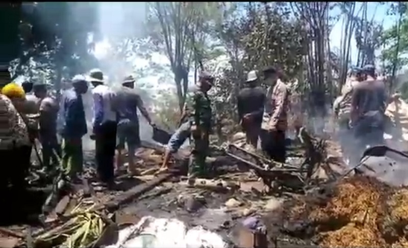 Rumah Juragan Tembakau di Situbondo Terbakar, Uang Hasil Panen Rp217 Juta Hangus 