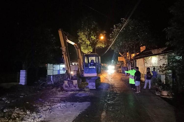 Motor Tabrak Ekskavator dari Belakang, Pemuda Kulonprogo Tewas