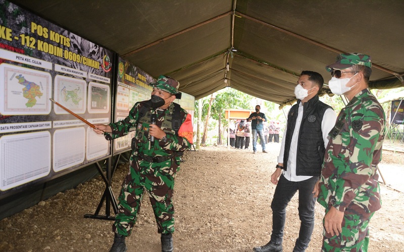 Warga Desa Muka Payung Cililin KBB Sambut Gembira TMMD ke-112