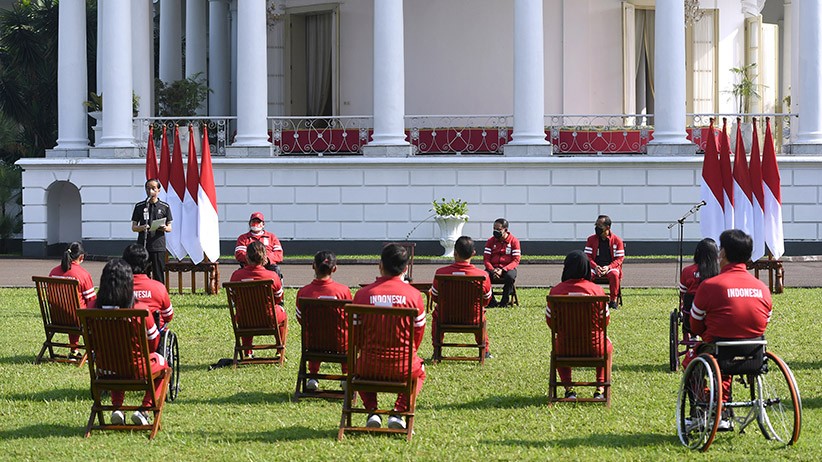 Presiden Jokowi Berikan Apresiasi kepada Atlet Paralimpiade Tokyo - Bagian 2