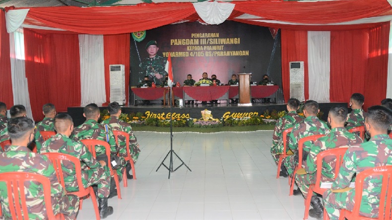 Pangdam Siliwangi: Prajurit Yonarmed-4/105 GS Harus Mahir Bela Diri