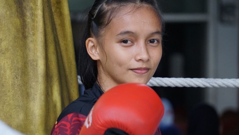 Silfana Mahmud, Atlet Cantik Jago Bela Diri Incar Emas Cabang Olahraga Muay Thai